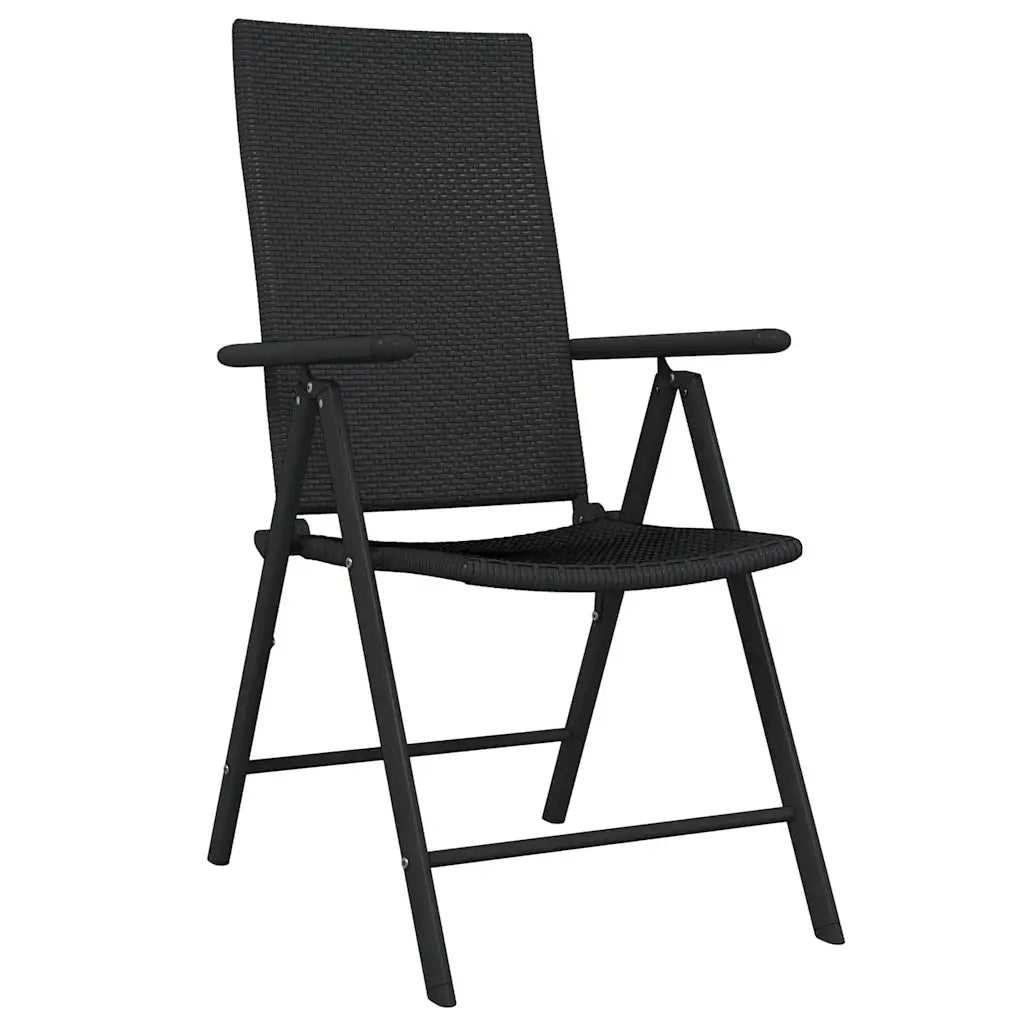 Set da Pranzo da Giardino 7 pz Nero 3099110