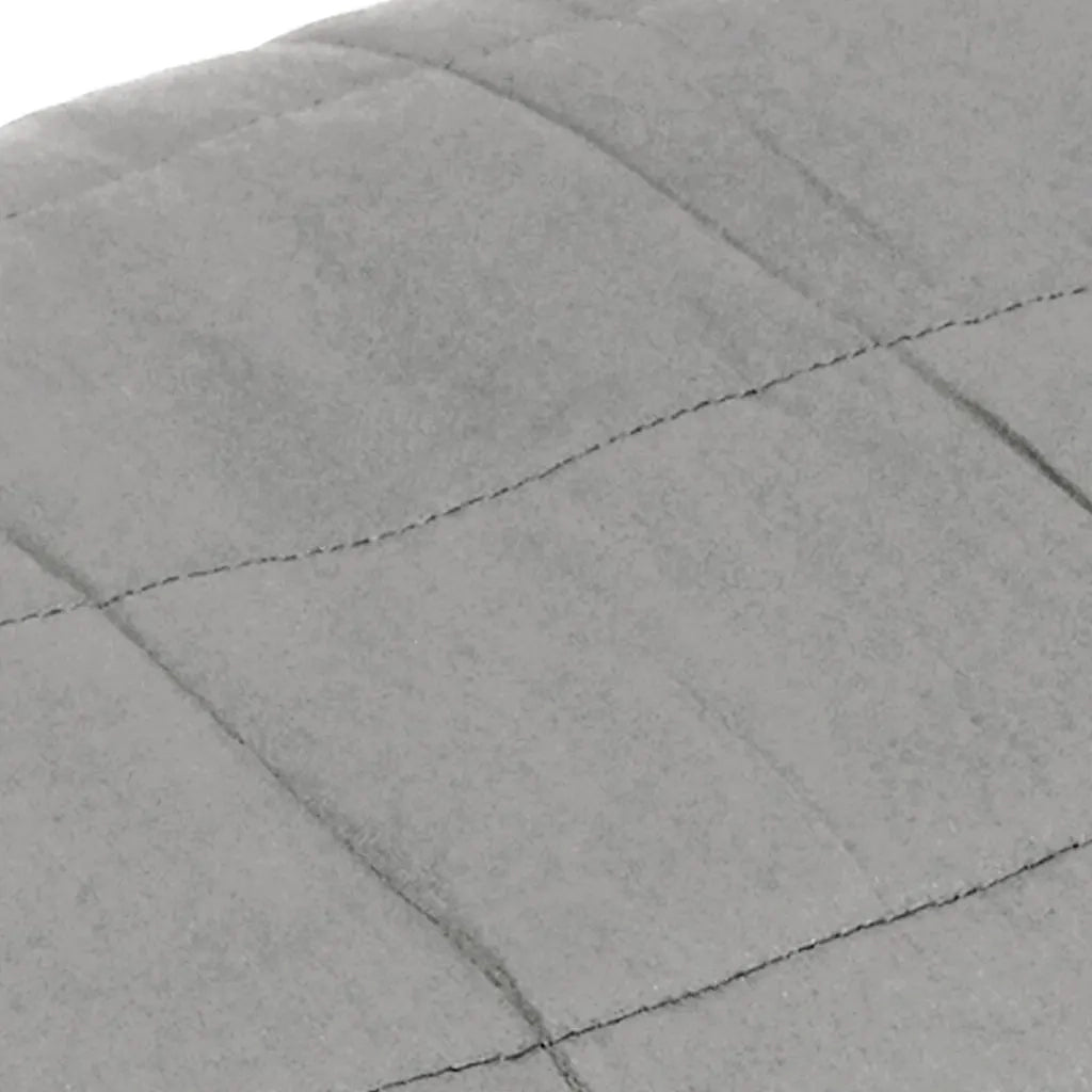 Coperta Ponderata Grigia 200x230 cm 13 kg Tessuto 3154788