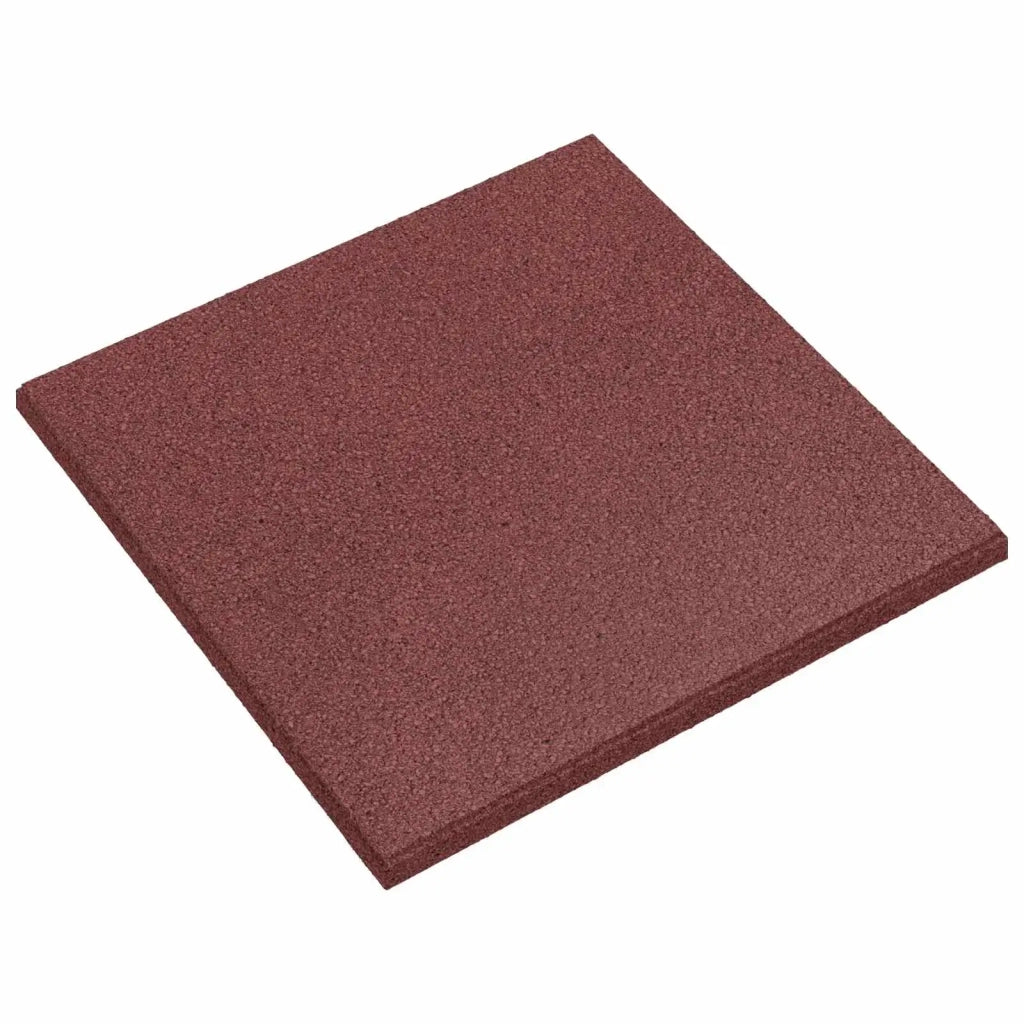 Piastrelle per Protezione dalle Cadute 18 pcs Rosso 50 x 50 cm 3444814