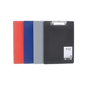 Trade Shop - Portadocumenti Con Clip Fermafogli A4 Documenti Tabella Appunti Pvc Cartellina -