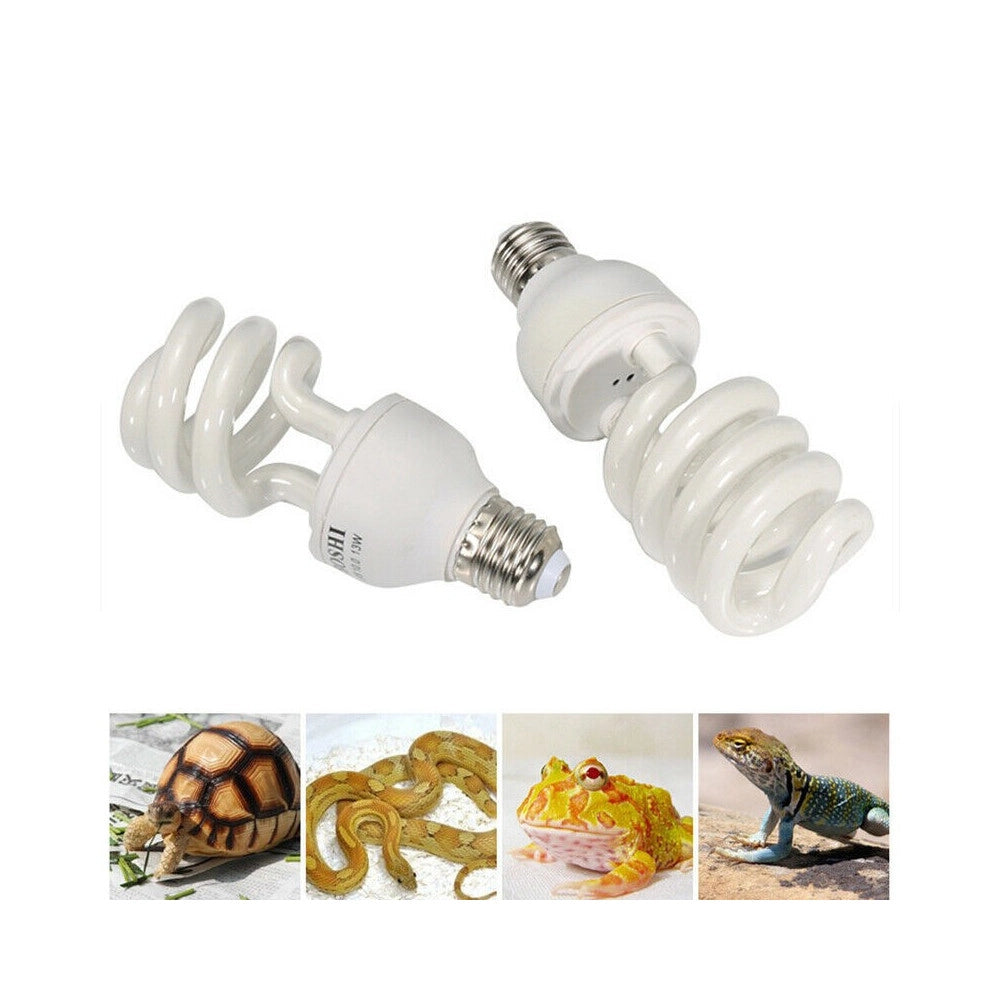 Trade Shop - Lampada Fluorescente Uvb 10.0 Luce Solare Rettili Habitat Estremamente Luminoso -