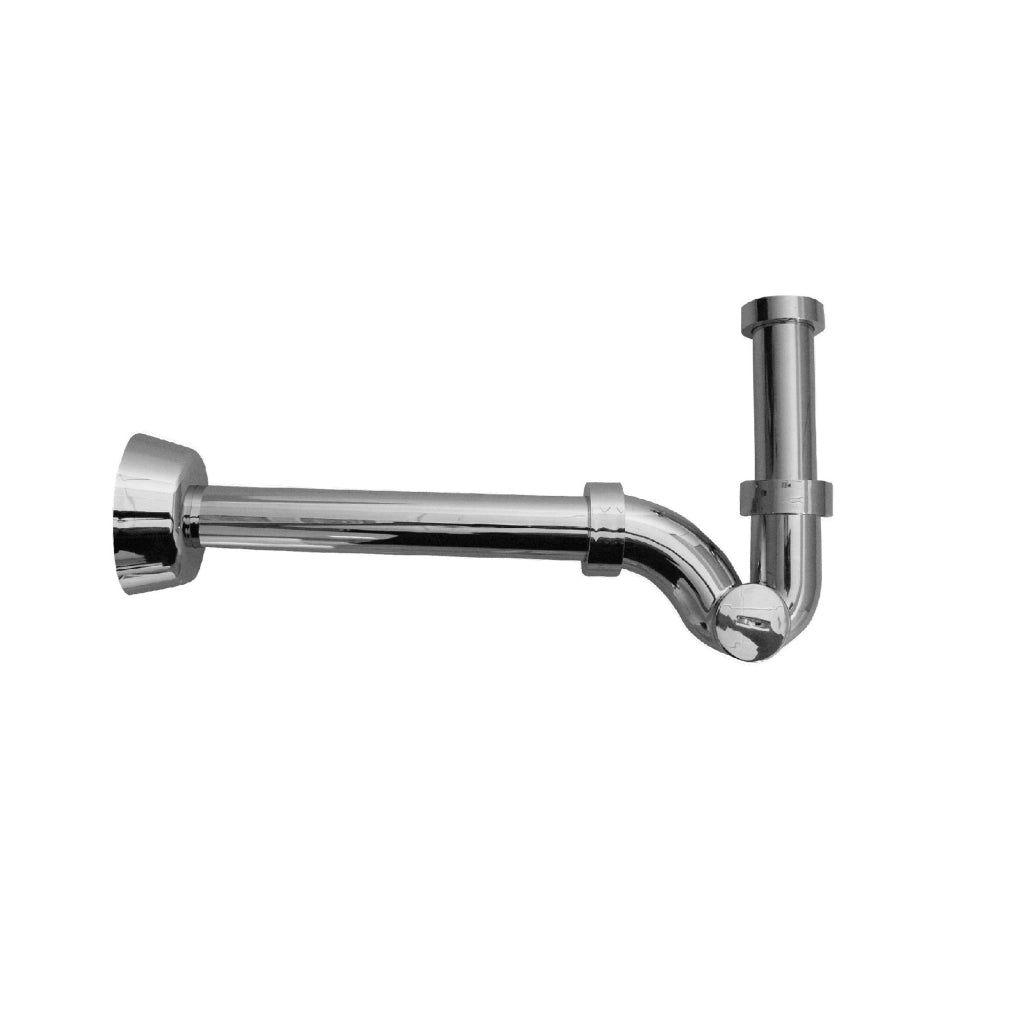 Sifone scarico a S senza piletta Bonomini 1 1/4 ø 32×250 mm bagno tubi lavandino ESSE