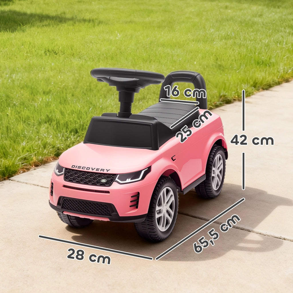 Correpasillos Land Rover con Cassetti e Suoni ¨C Zephmum ¨C Rosa
