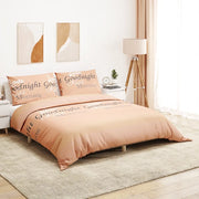 Set Copripiumino Rosa 260x240 cm in Cotone 136513