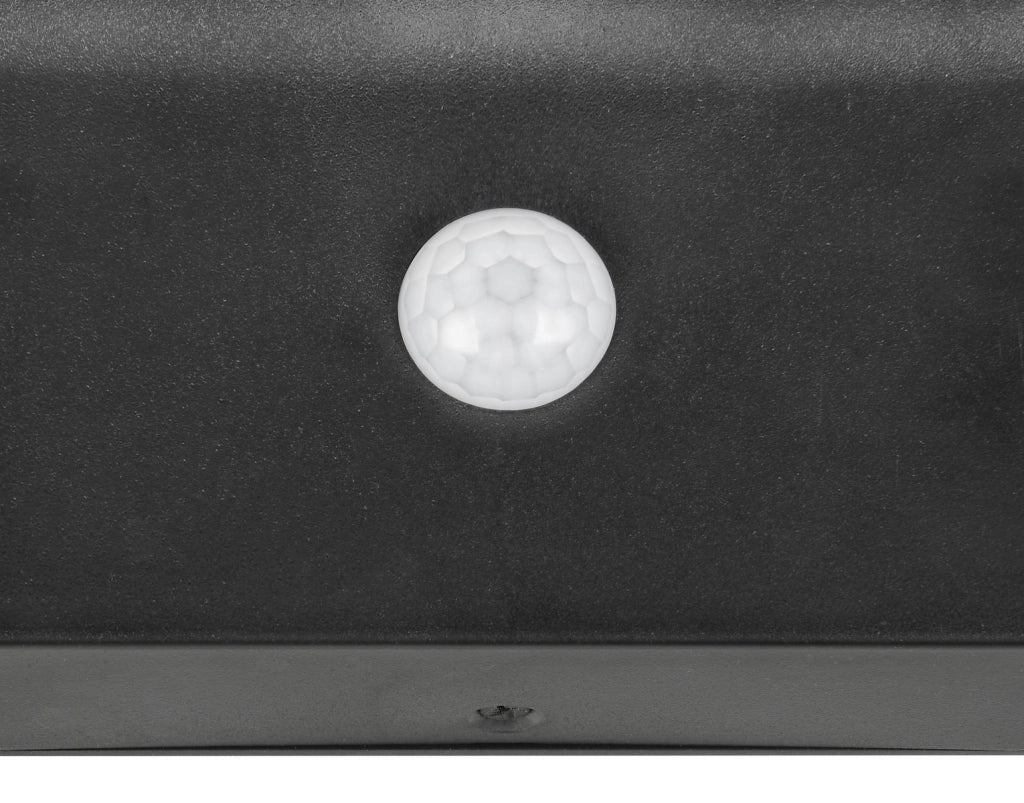 Applique da esterno solare ibrida LED 8W nera ATICO RL