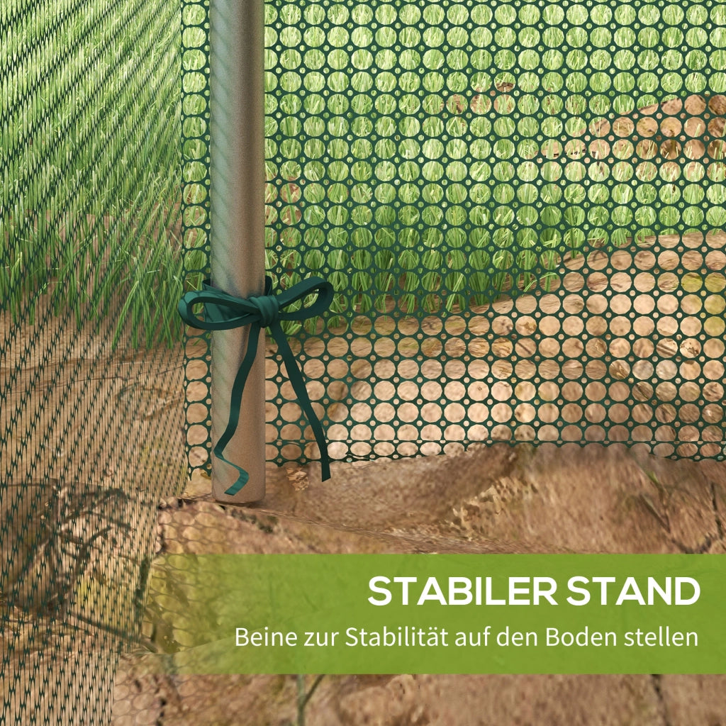 Rete Protettiva per Piante ¨C Minimal ¨C Verde/Argento 125x125x62.5 cm