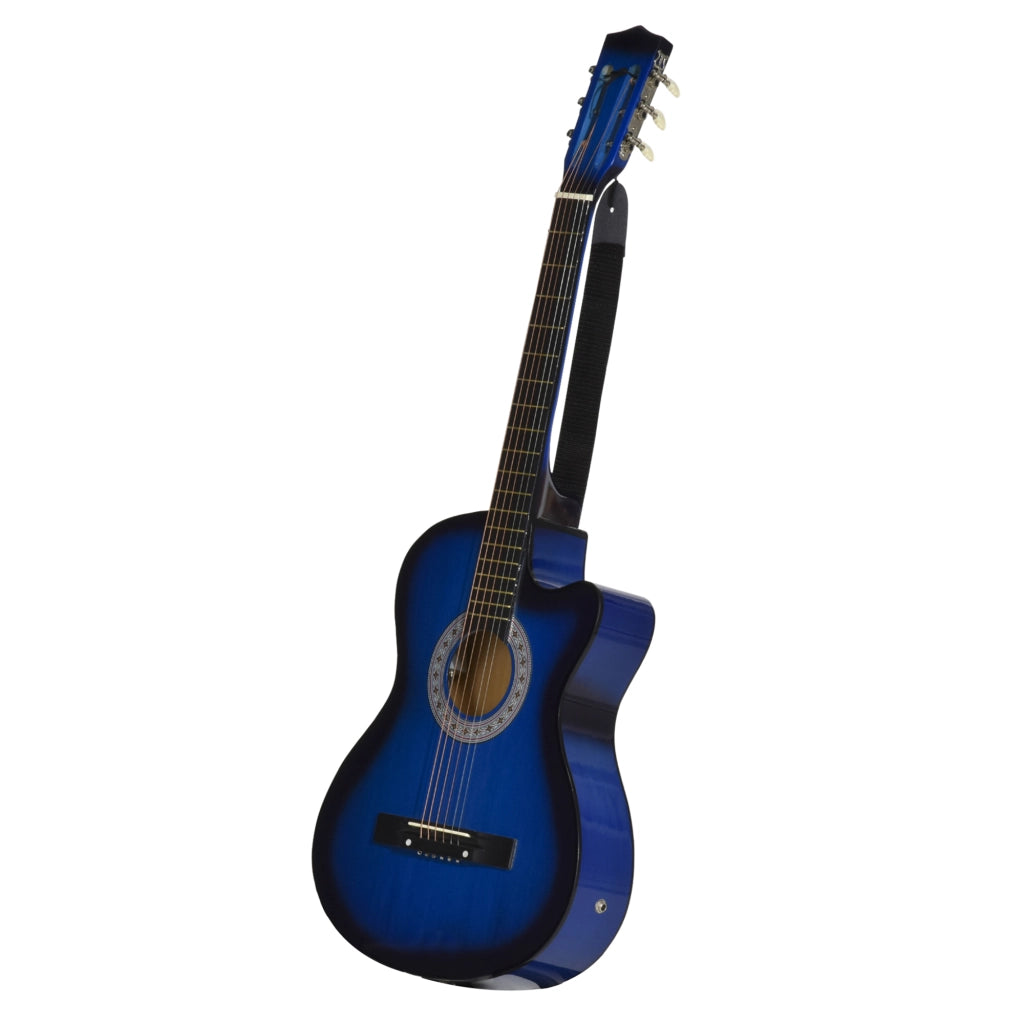 Kit chitarra elettrica ¨C Minimal ¨C 96,5x35,8x8,5cm, blu e nero