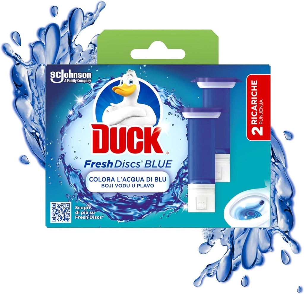 DUCK FRESH DISC DA WC RICARICA 2X6 PZ FRAGRANZA BLUE
