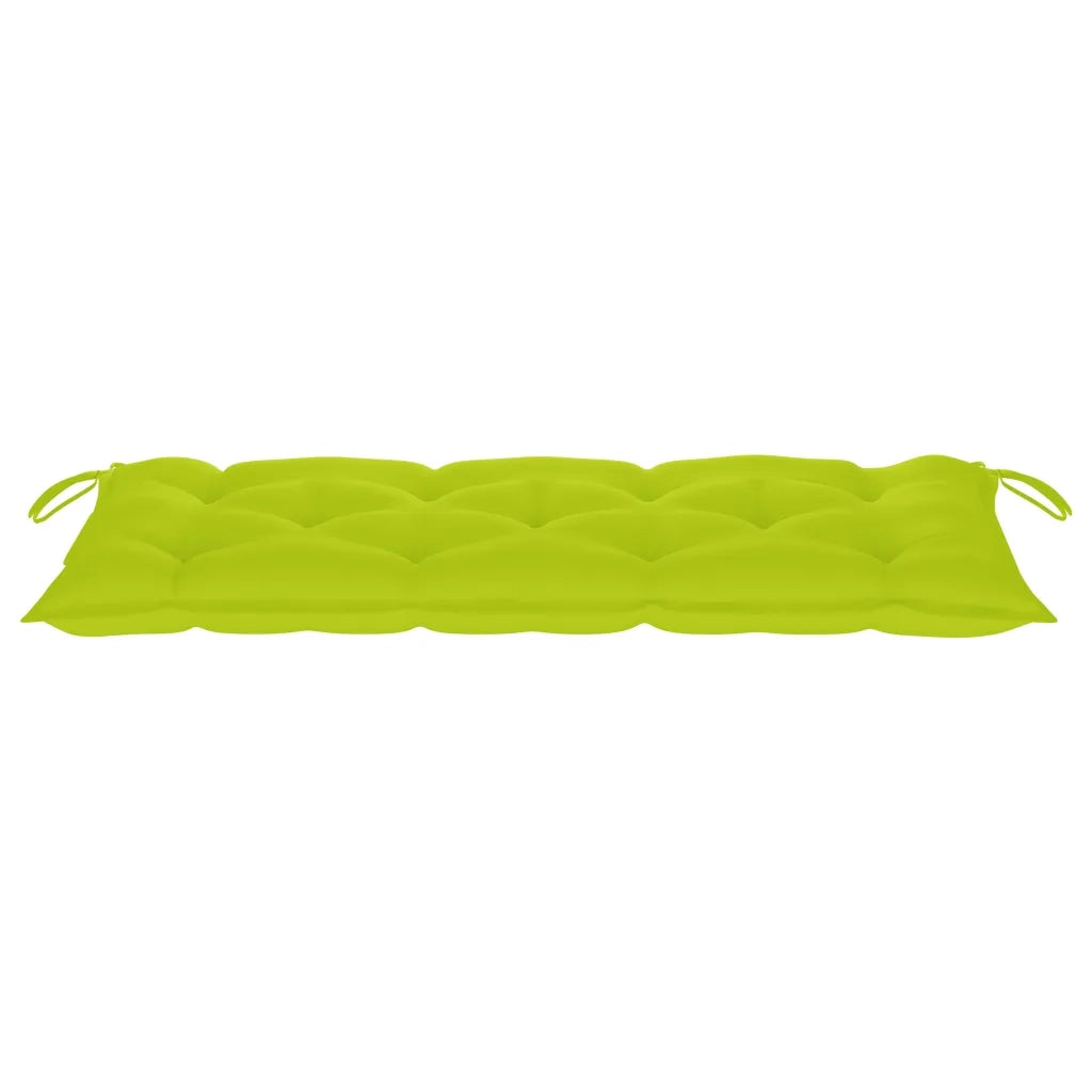 Panchina da Giardino | Panca da Giardino con Cuscino 120 cm in Bamb¨´