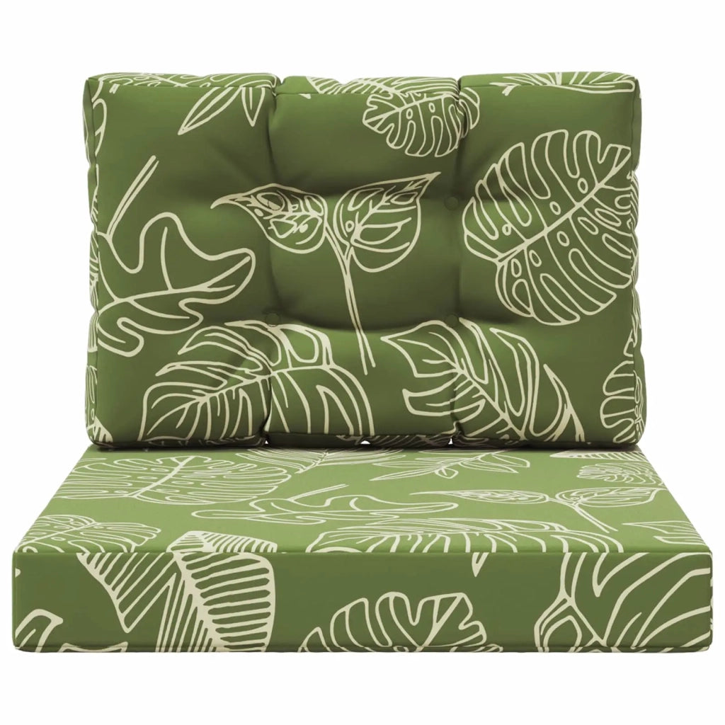 Cuscino per divano da esterno 2 pcs Design a foglia Poliestere 900741