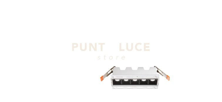 SUB SMALL  FARETTO DA INCASSO 5 LUCI 10W 4000K 828LM IP20 L.14CM