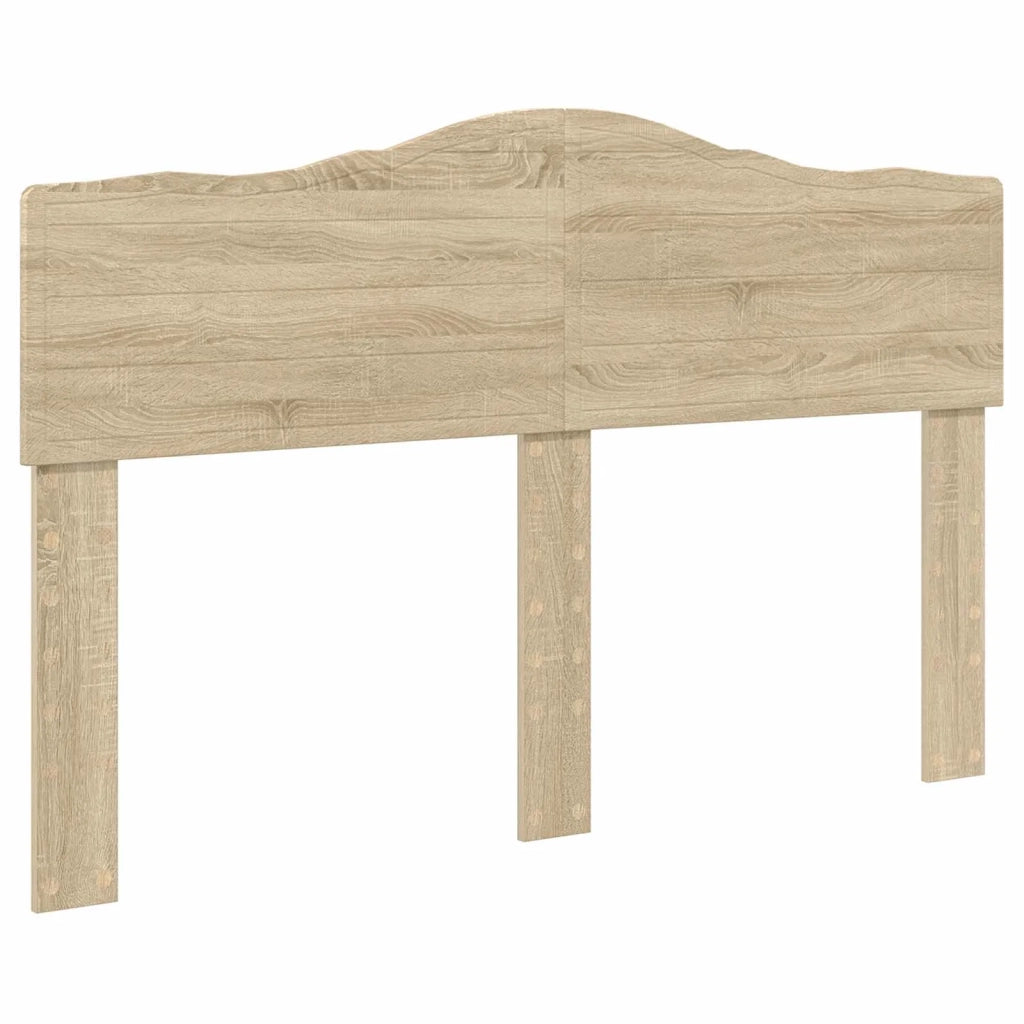 Letto con Contenitore con testiera Rovere Sonoma 140 x 200 cm 3413091