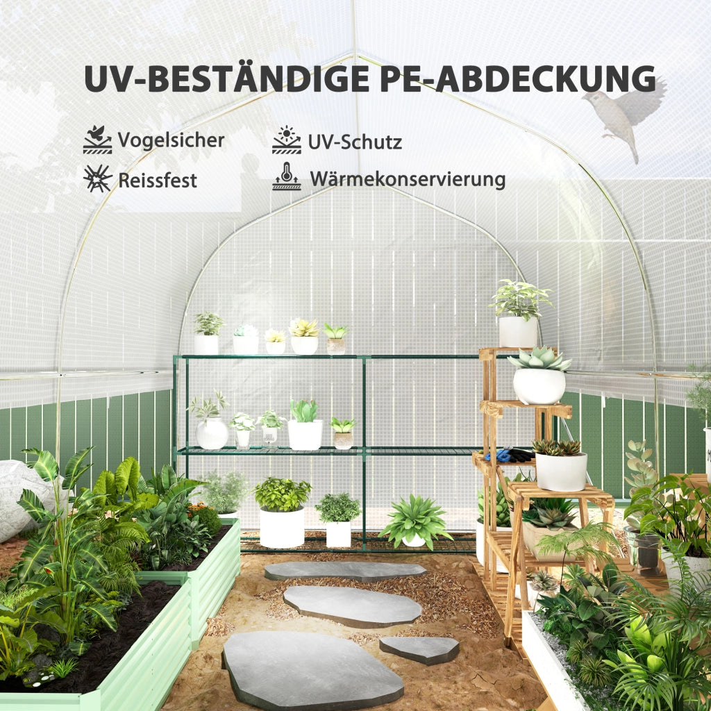 Serra da giardino ¨C Minimal ¨C Bianco 3x2x2 m
