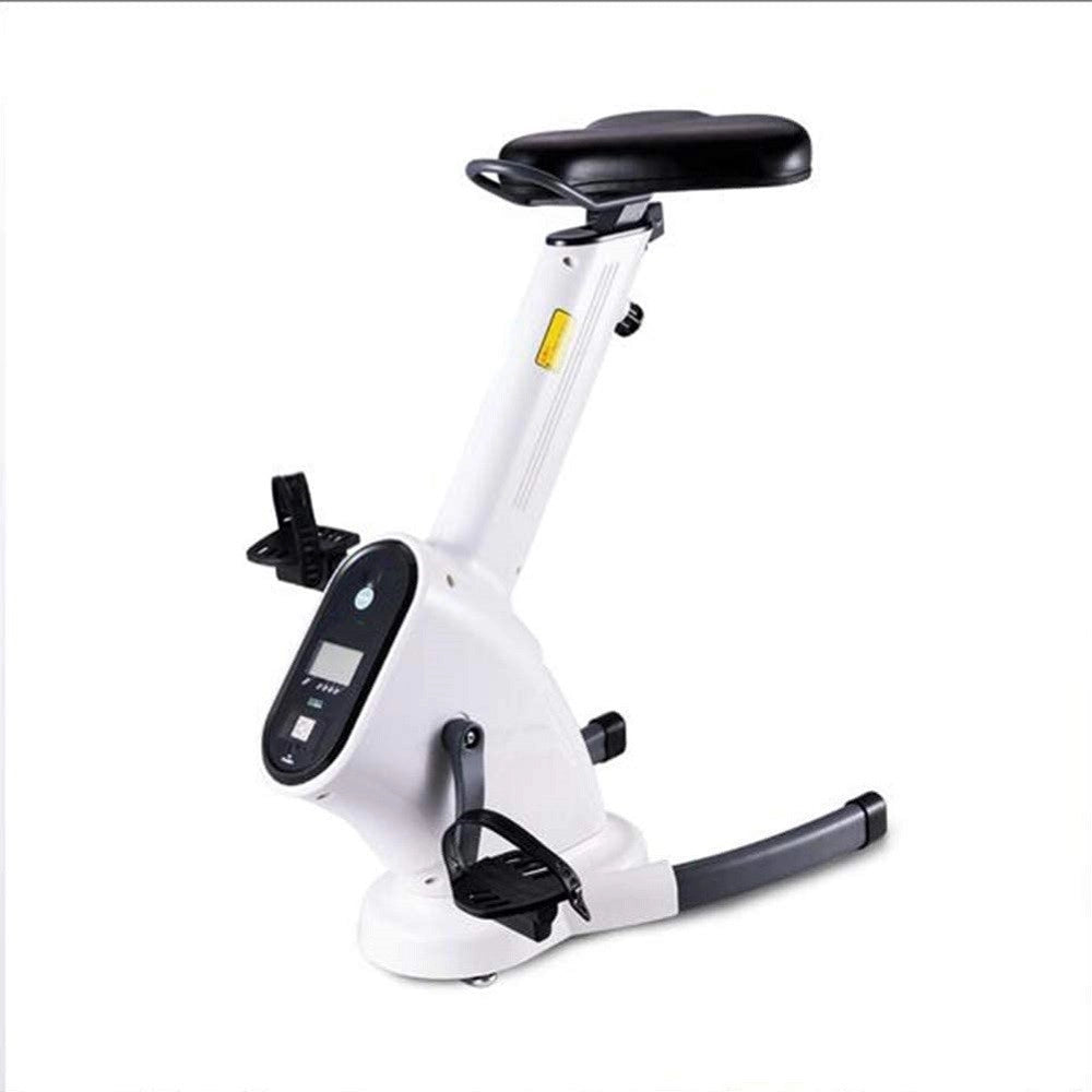 Trade Shop - Cyclette Display Lcd Regolabile Trasmissione A Cinghia Doppio Volano Magnetico -