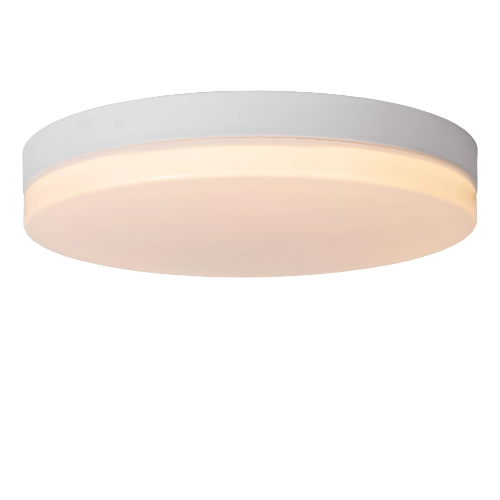 Plafoniera bagno LED Lucide Biskit 40cm 36W bianca