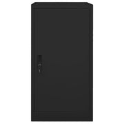 Armadio Porta Sella Nero 53x53x105 cm in Acciaio 339605
