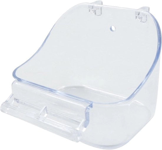 Bagno appeso per piccoli e medi uccelli - 1 pezzo - Translucido