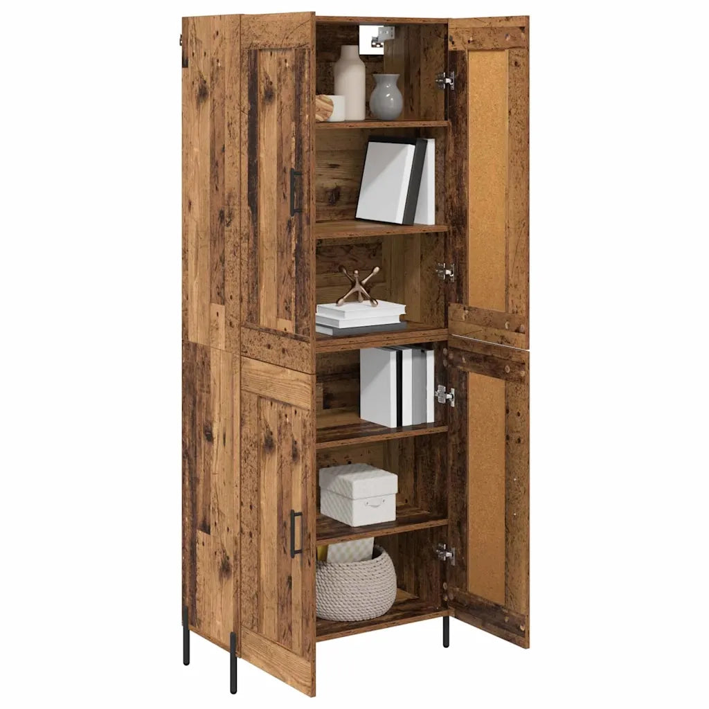 Credenza 2 pcs Legno vecchio Legno multistrato 3415606