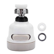 Filtro per rubinetto 3 modi - 360° girabile - bocchetta di rubinetto regolabile - alta portata d'acqua - ABS/silicone/raccordo in acciaio inossidabile - formato compatto - accessorio per rubinetto