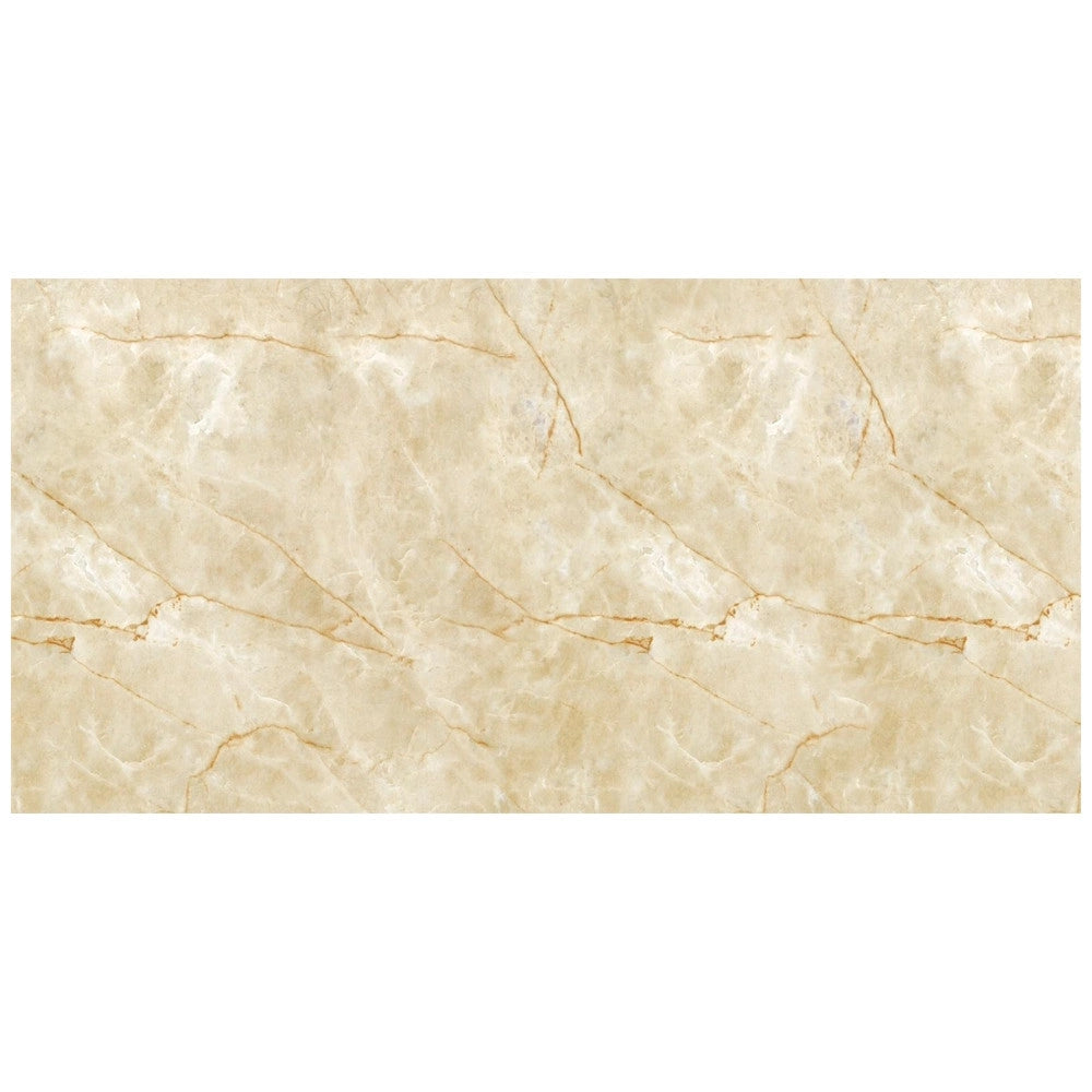 Trade Shop - Pannello Adesivo Effetto Marmo Beige 120x300cm Pareti Paraschizzi Stanza Cucina -