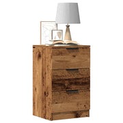 Comodino Legno Vecchio 40x36x65 cm in Legno Multistrato 856932