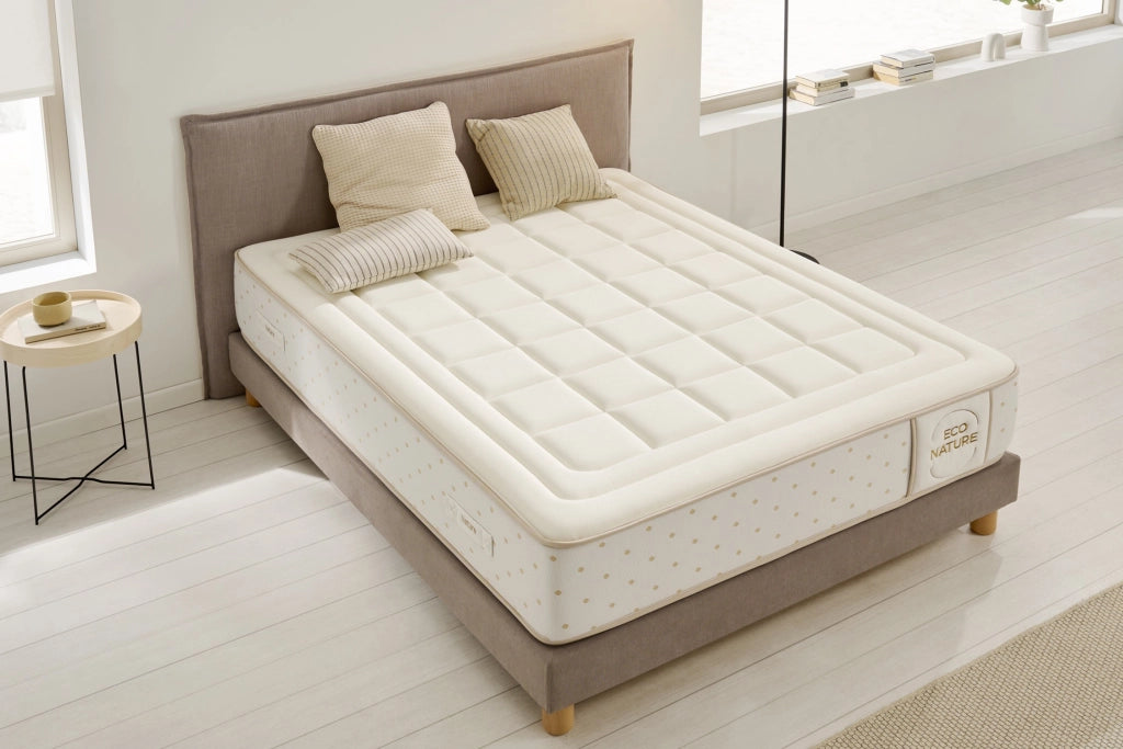 Materasso viscoelastico Eco Nature Memory Foam - 140X200 cm - Moonia