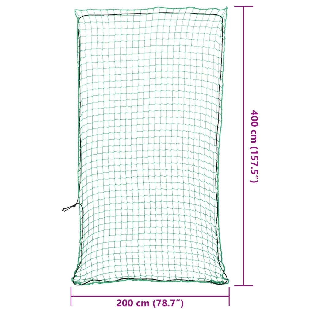 Rete per Rimorchio con Corda Elastica Verde 4x2 m in PP 4012237