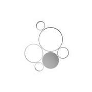 Plafoniera a led Pois-Silver