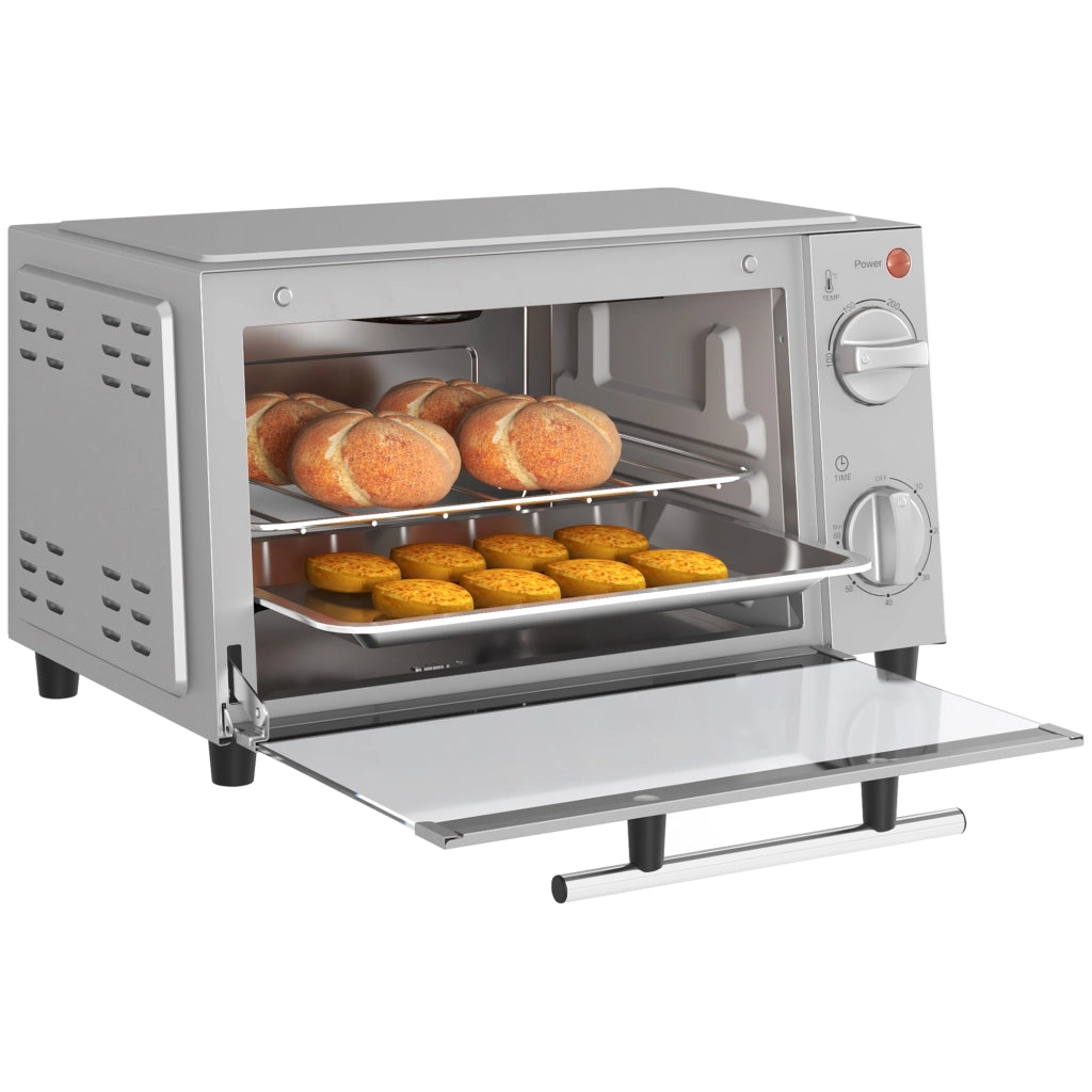 Forno Mini ¨C Minimal ¨C 9L Acciaio Inox Argento