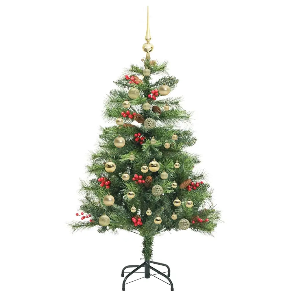 Albero di Natale artificiale Verde 150 cm PVC e Metallo 3395129