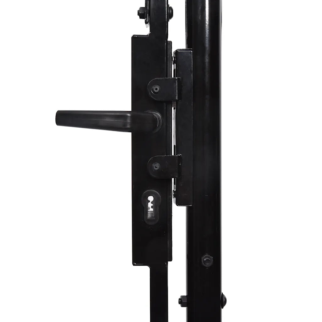 Cancello per recinzione Boxtel con punta a lancia 100x75 cm 144358