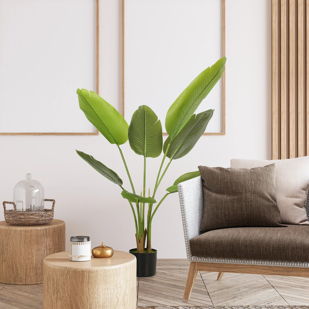 Pianta Artificiale Ave del Paraiso ¨C Minimal ¨C Verde 109 cm