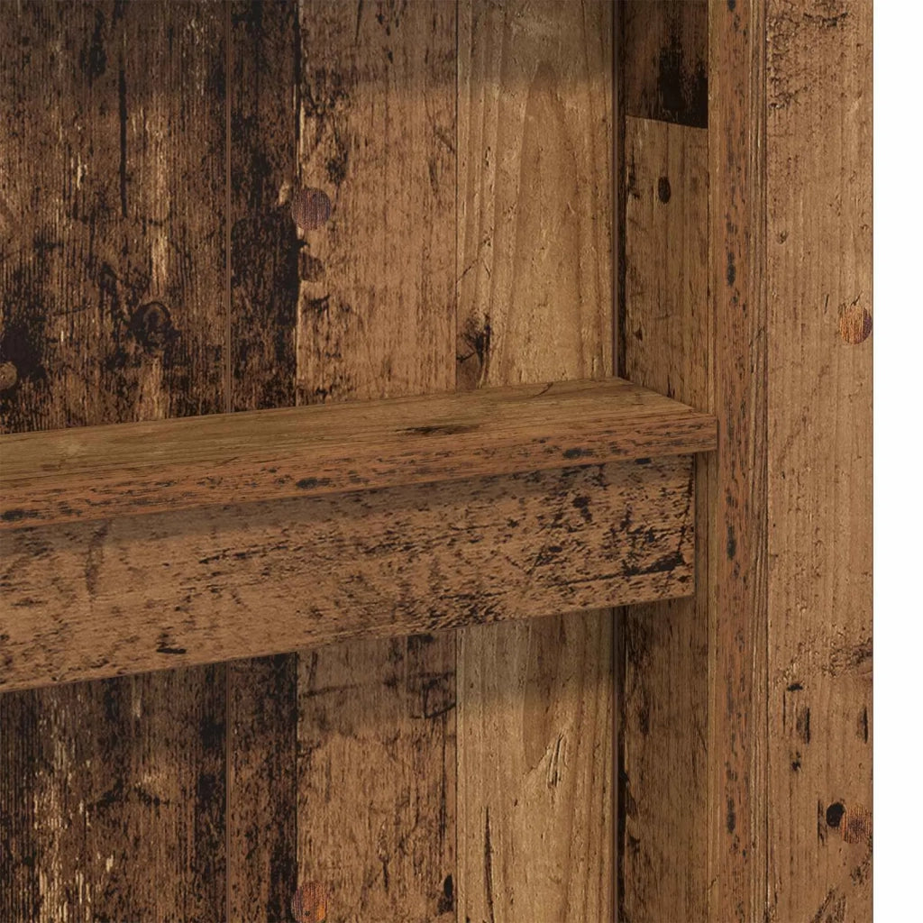 Struttura letto a castello con scrivania Legno vecchio 3410465