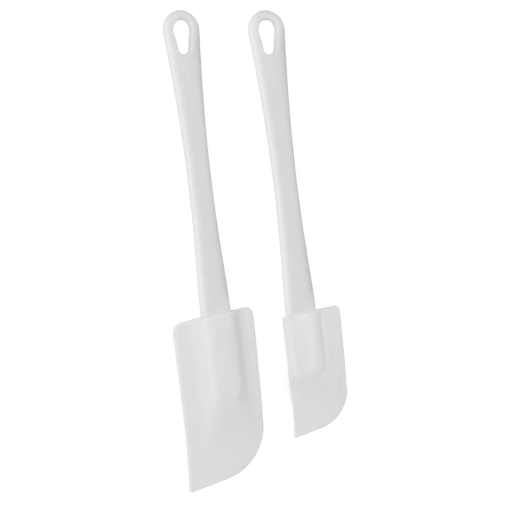 Set 2 Spatole Gomma Cm 25 - Metaltex