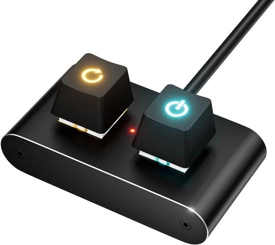 Interfaccia PC A/S con cavo 2m, Interruttore per computer da scrivania