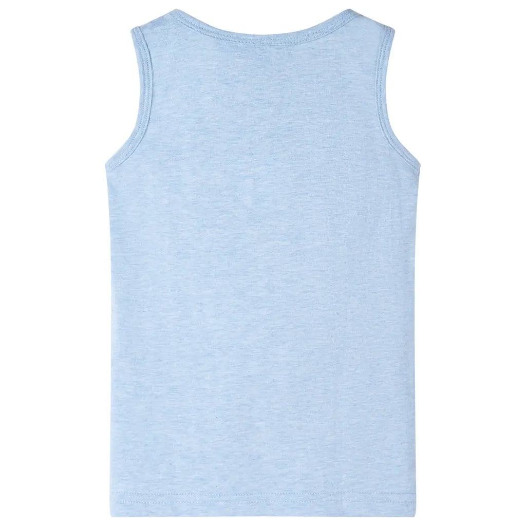 Canotta da Bambino Blu Tenue M¨¦lange 128