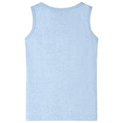 Canotta da Bambino Blu Tenue M¨¦lange 128
