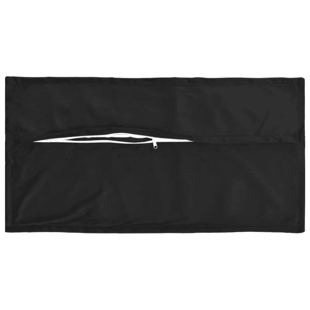 Cuscino con cuscino HOUTEN 2 pz Nero Velluto 933538