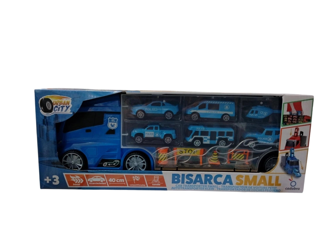 Bisarca della polizia,Cadabra,Eta 3+