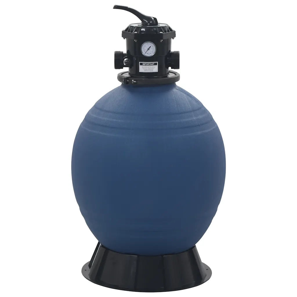 Filtro a Sabbia per Piscine Valvola a 6 Posizioni Blu 560 mm CFW9564192