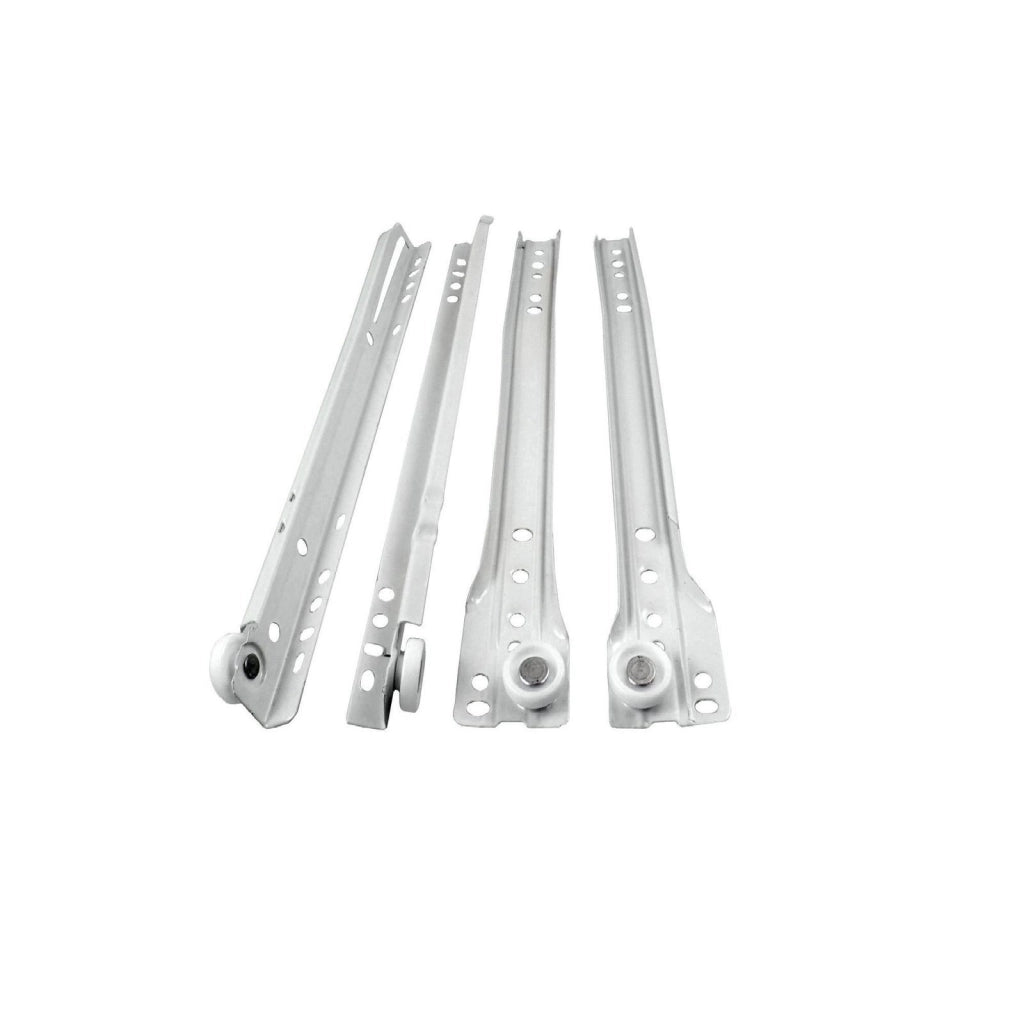 Guide scorrevoli 50 cm bianche per cassetti cucine scrivania ufficio camerette