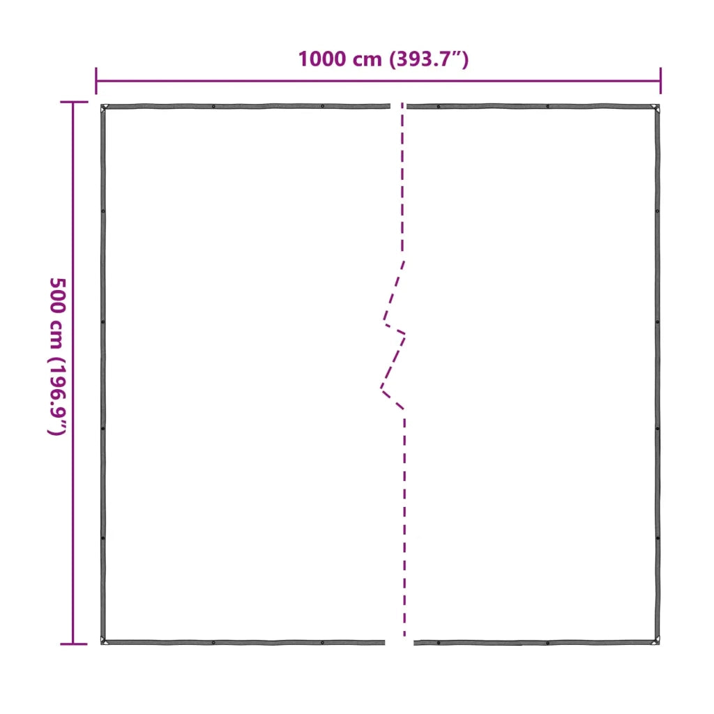 Copertura per Piante Trasparente 5 x 10 m PE 3429323