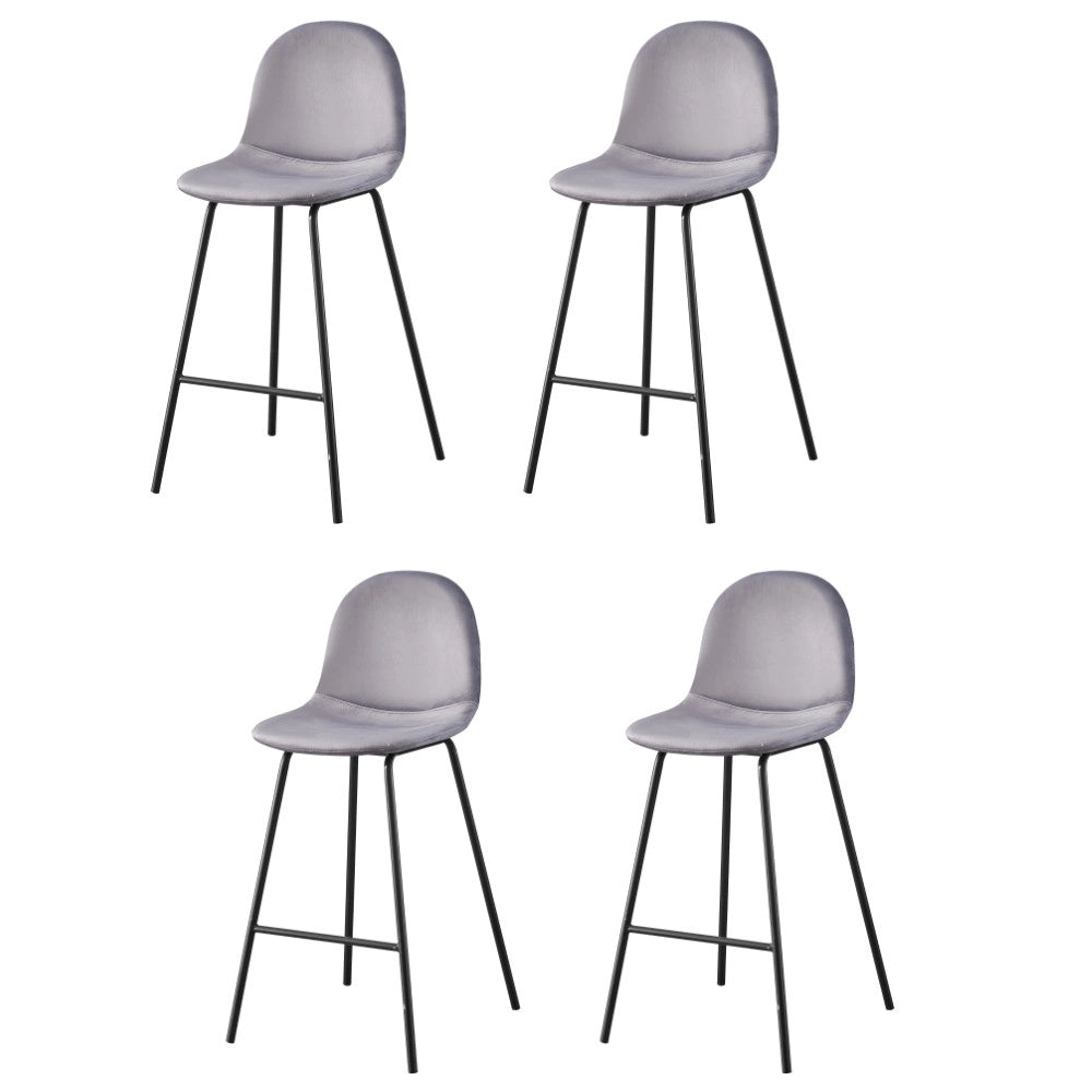 Sgabello da bar LUMA (grigio)