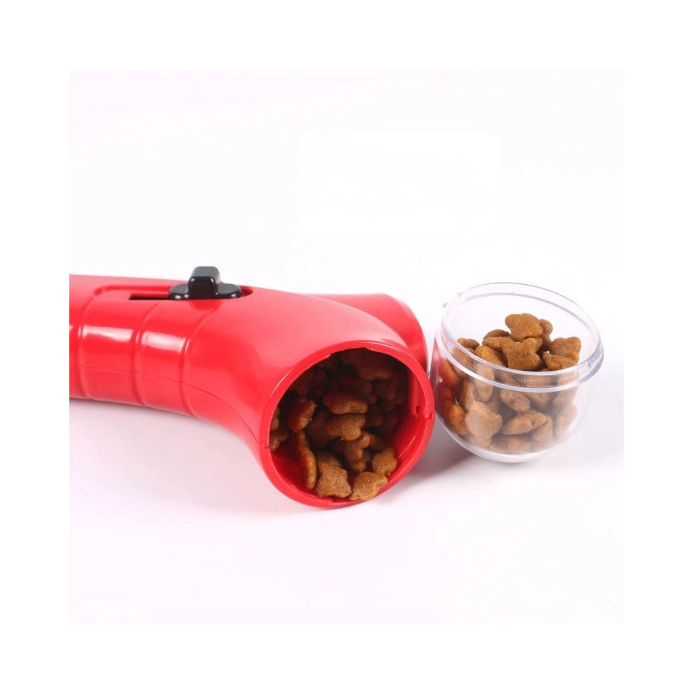 Trade Shop - Lanciatore Di Crocchette Cibo Automatico Per Addestramento Cani E Gatti -
