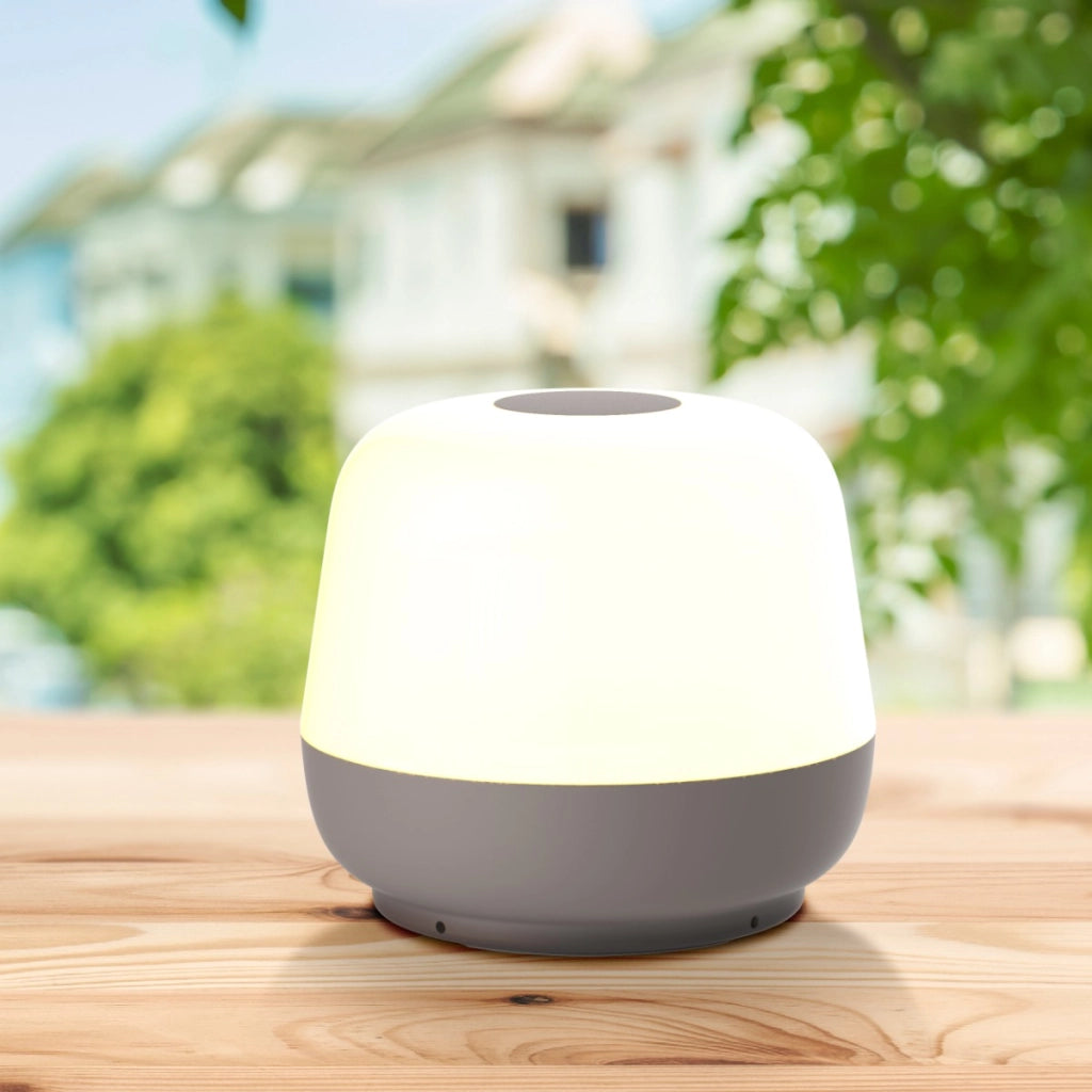 Lampada tavolo esterna bianca LED 1,2W USB-C IP44 Polux