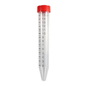 Provetta Graduata in Plastica con Tappo 15ml