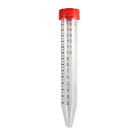 Provetta Graduata in Plastica con Tappo 15ml