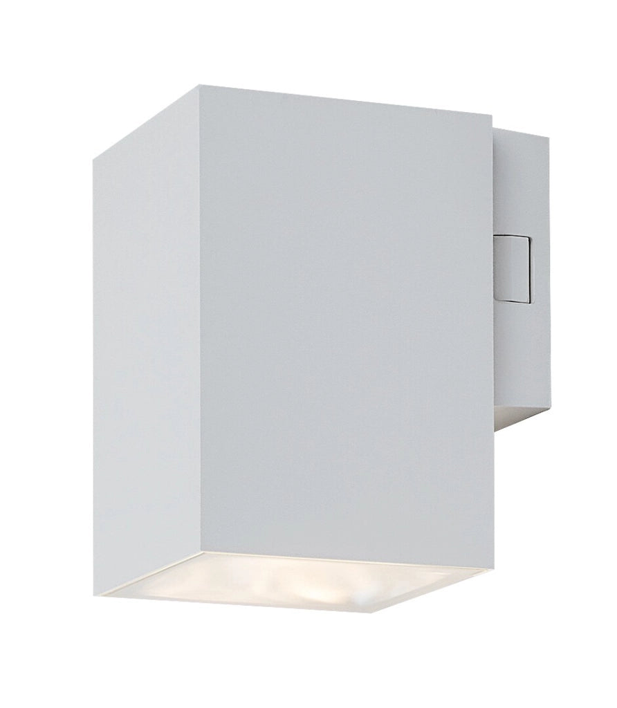 Applique esterna quadrata bianca LED 9W CCT IP65 Rabalux Urfa