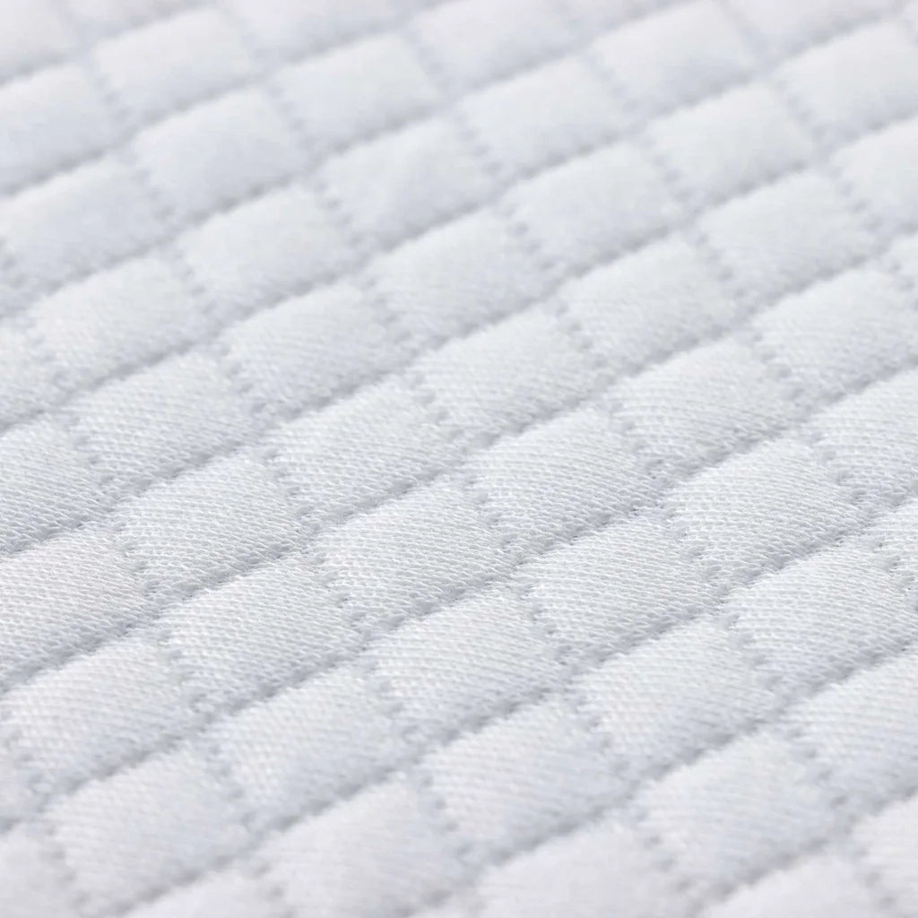 Topper per materasso Bianco 140 x 200 cm Tessuto Jacquard 4106249