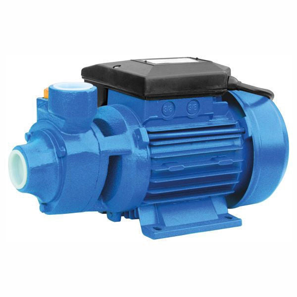 Excel 44340 Elettropompa Periferica 550 W 0.75 hp Portata 35 l-min Prevalenza 36 m Corpo in Ghisa Monofase 230 V colore Azzurro